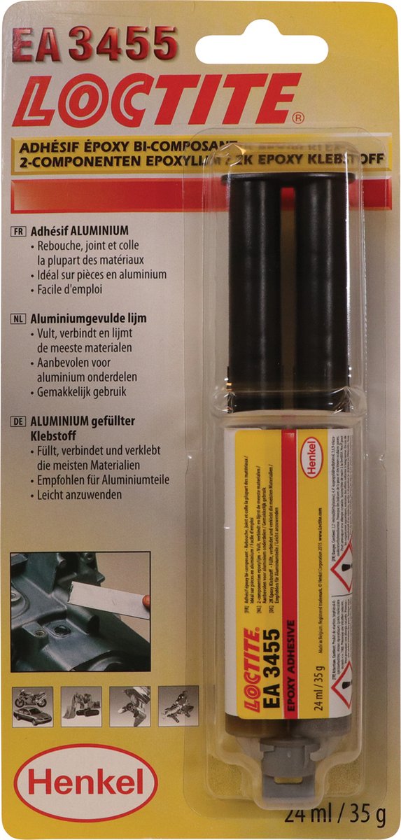 Loctite poxymatic lijm 3455 geel 24ml