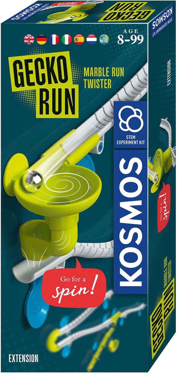 Kosmos gekko run - knikkerbaan twister