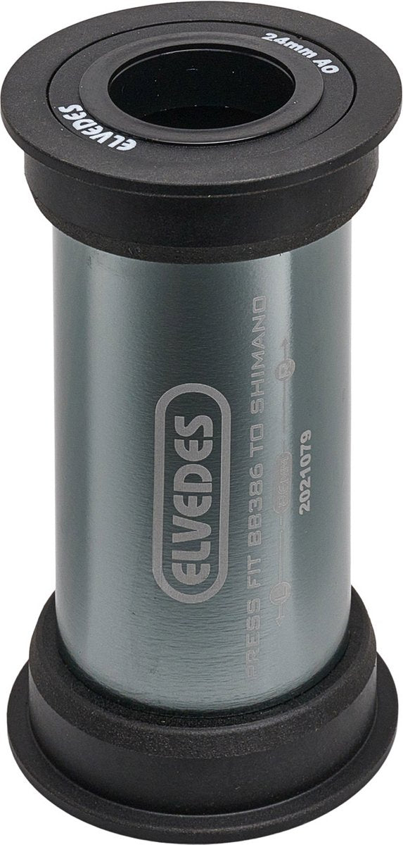 Elvedes Bottom Bracket Adapter Press Fit BB386 Shimano 24mm