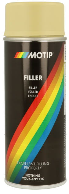 Spuitbus 400ml Filler Geel