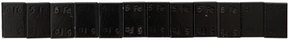 Coming soon plakgewicht adhesive weight strips 60 black steel