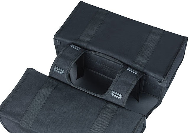 Basil Kavan Eco Classic 46L Dubbele Fietstas Zwart