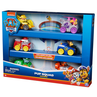 Spinmaster paw patrol pup squad racers 6 pack
