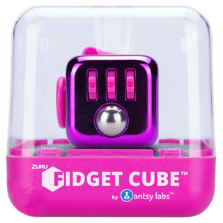 Fidget cube paars | 4 stuks