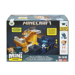 Minecraft mattel minimodus opkomst van de warden speelset