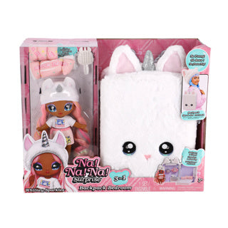 Nee! nee! nee! verrassing 3in1 rugzak slaapkamer eenhoorn