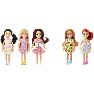 Barbie family chelsea 6 assorti | 6 stuks