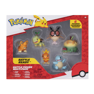 Pokémon battle figuren 6-pack