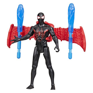 Marvel spiderman venom versus miles remix blast racer