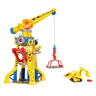Spinmaster rubble crew bark yard crane tower