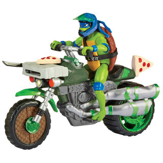 Hoppe Ninja Turtles filmvoertuig met diverse figuren