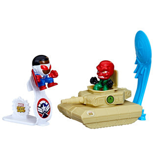 Marvel Stunt Squad speelset klein assortiment
