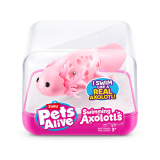 Zuru pets alive zwemmende axolotl