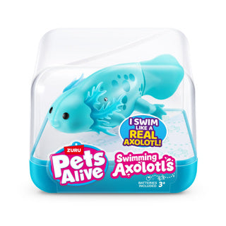 Zuru pets alive zwemmende axolotl
