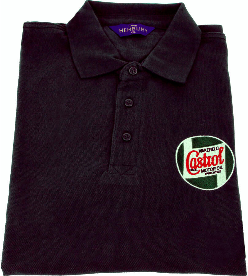 Castrol poloshirt classic poloshirt classic black gr. m 48
