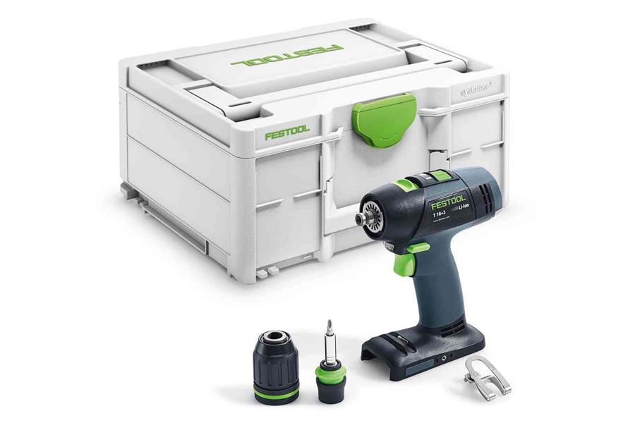 Festool t 18+3 li basic accuschroefboormachine | zonder accu's en lader - 576448