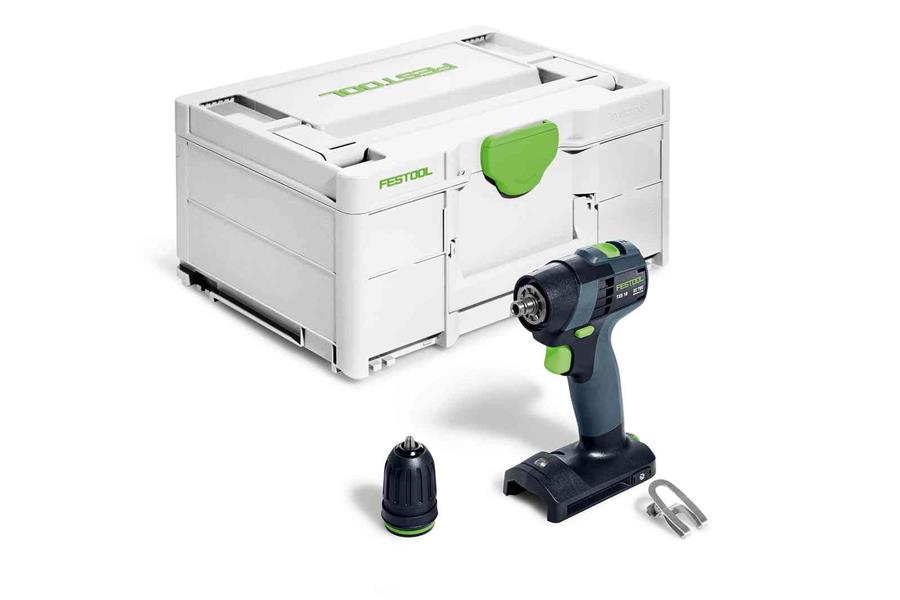 Festool txs 18-basic accu-schroefboormachine | zonder accu's en lader in systainer - 576894
