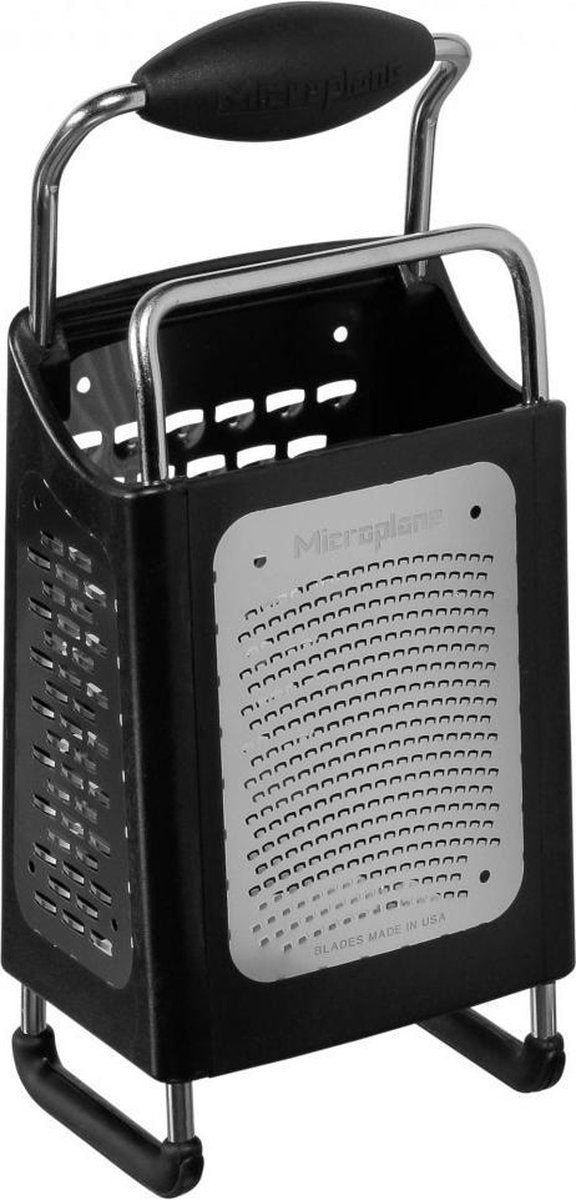 Microplane rasp boxgrater - fijn medium ribbon extra grof