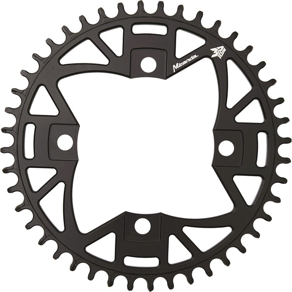 Miranda Chain Flow 3D 42T Chainring BCD104 black