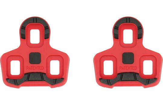 Trivio - schoenplaatjes look keo 7° anti-slip rood