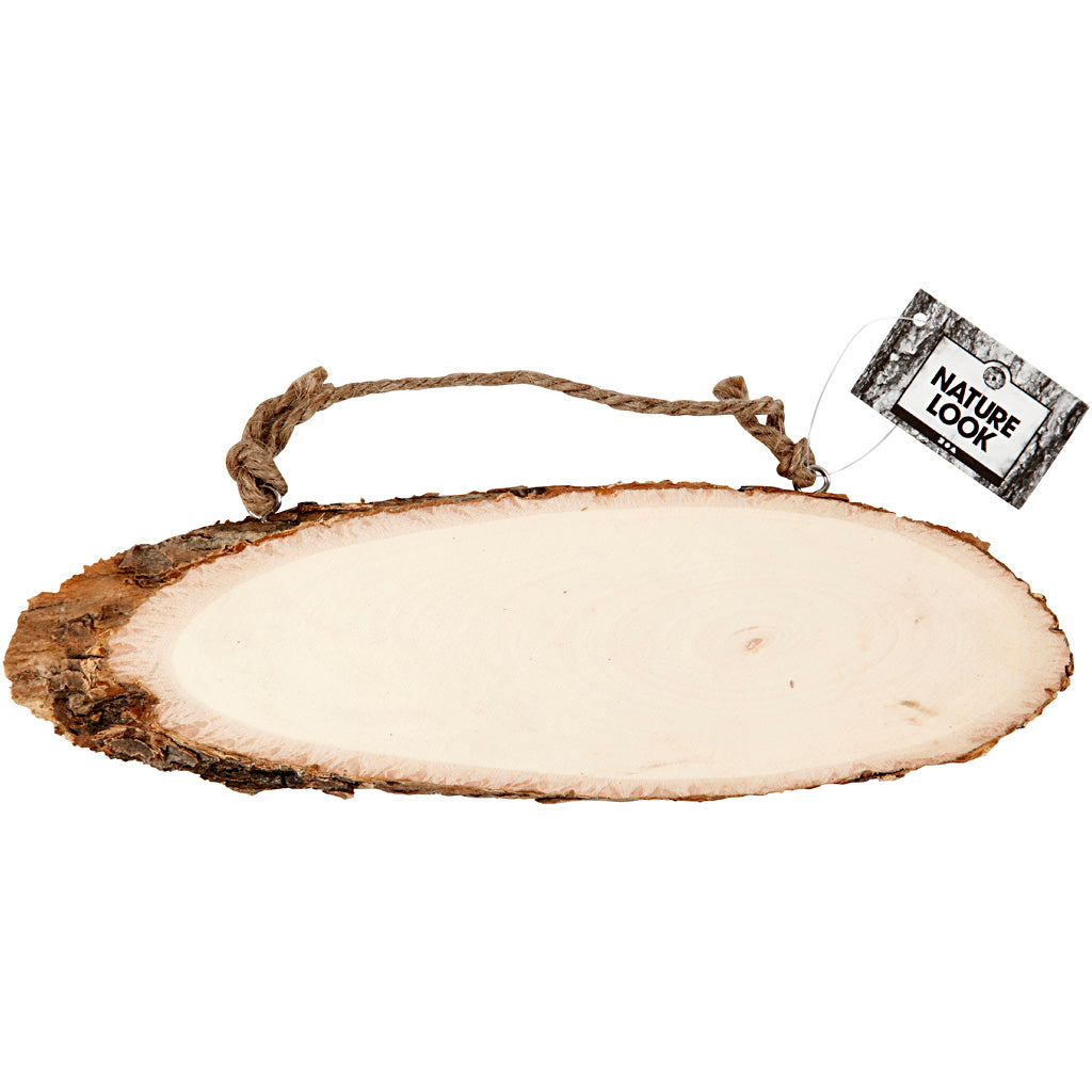 Creatief bedrijfsdeurschild hout 23-28 cm