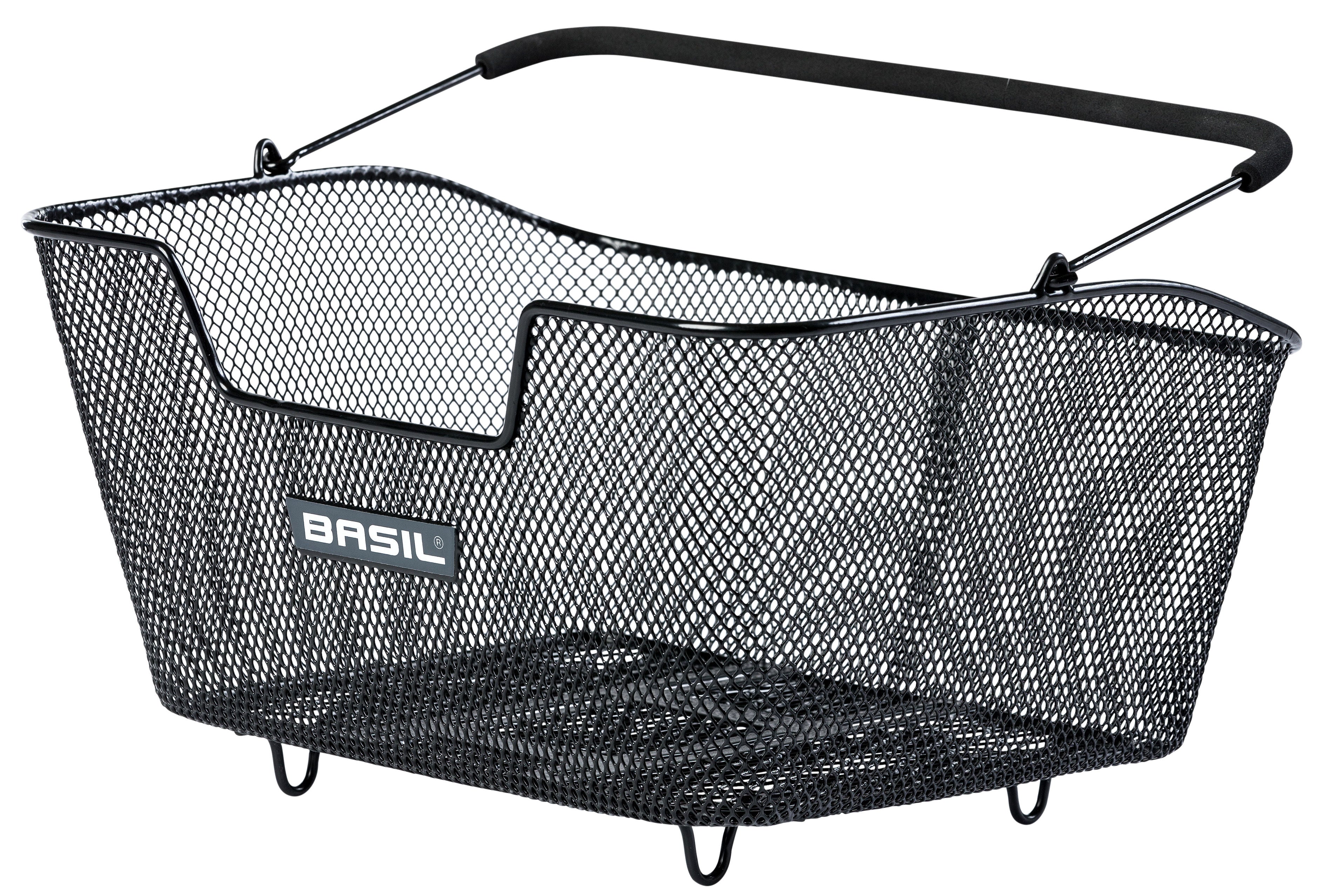 Panier arrière Basil Multi System | Métal | Noir | multi-système