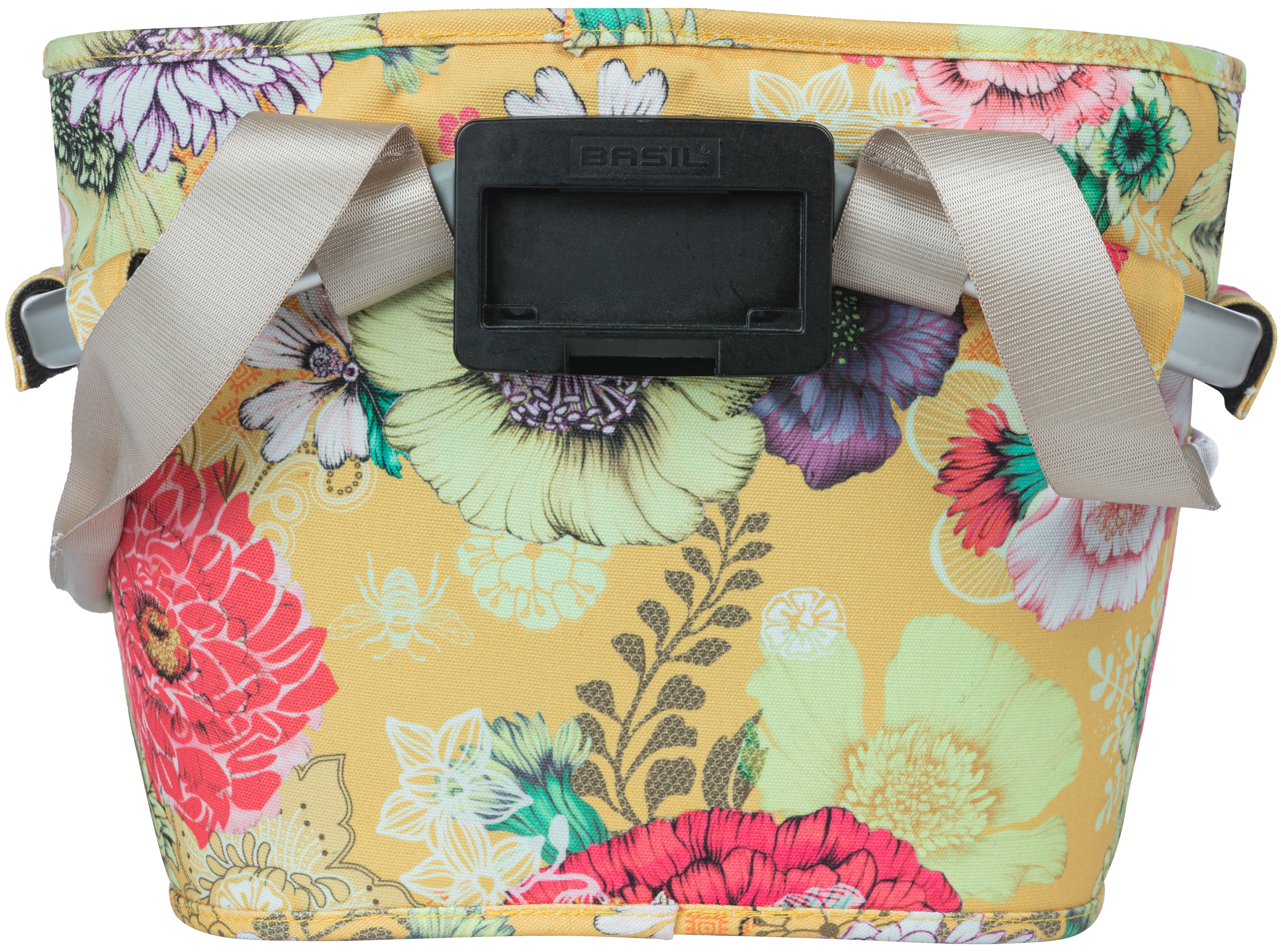 Basil Bloom Field Carry all KF – fietsmand – voorop - geel