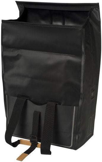 Basil Urban Dry Shopper 25 litres noir mat 17693