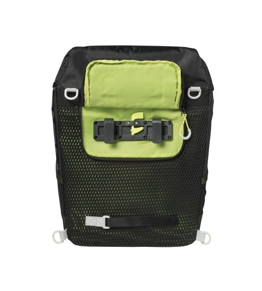 Basil Miles Daypack 14L Sacoche Black lime 17750