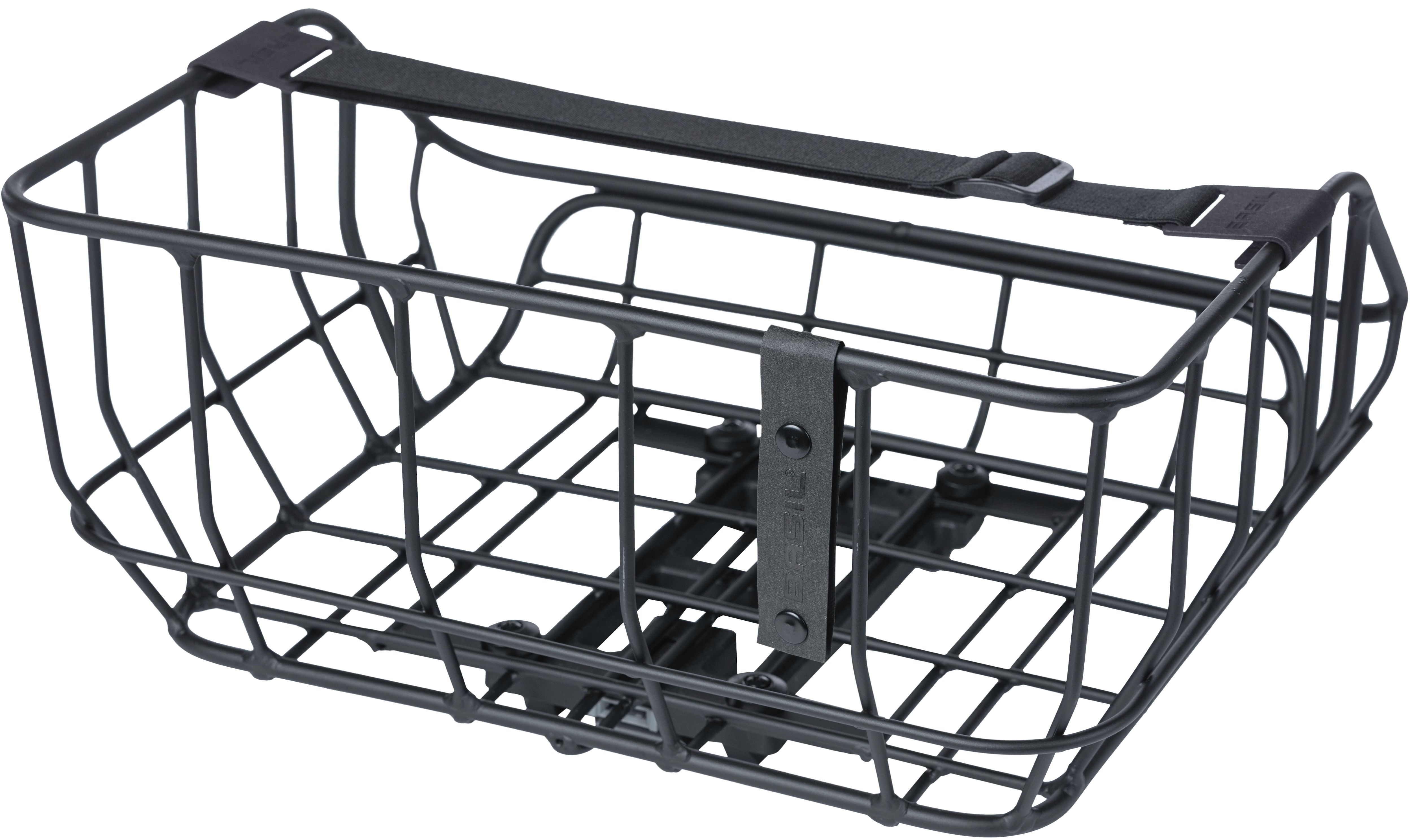 Basil Portland fietsmand achter MIK 25L mat zwart