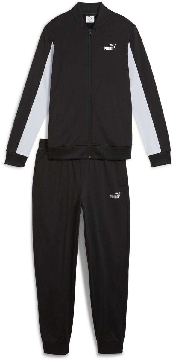 Puma poly baseball suit cl dames trainingspak - black