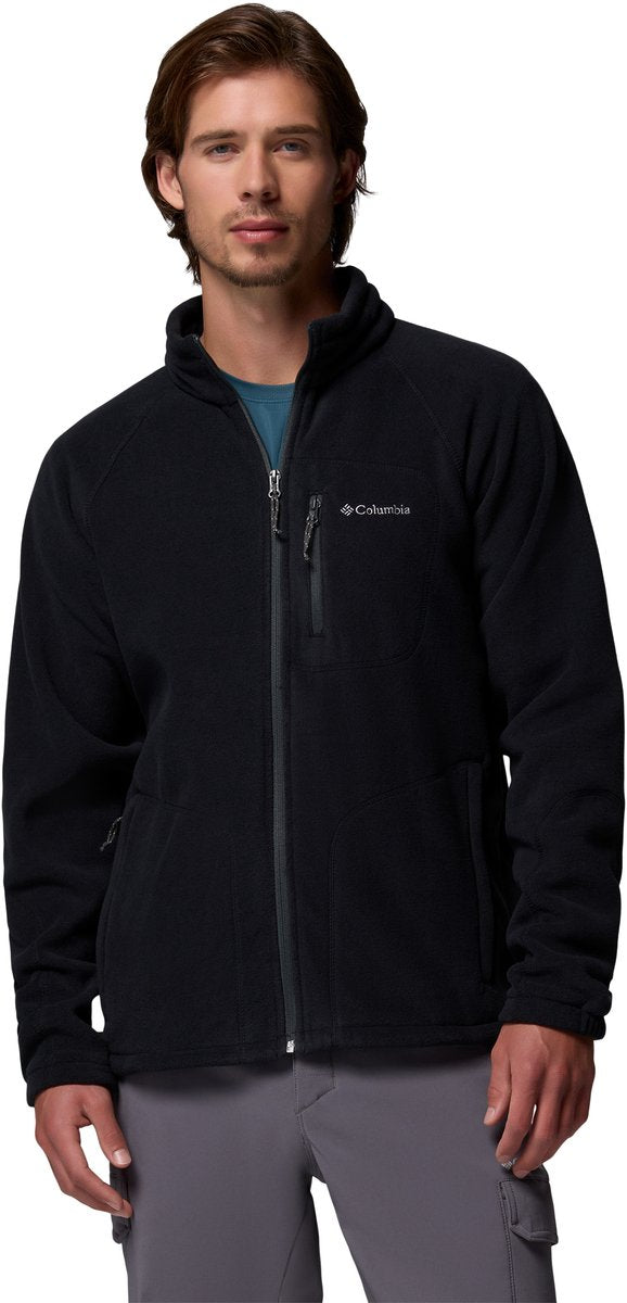 Columbia fast trek™ ii full zip fleece - fleece jas met volledige ritssluiting - heren - maat l - zwart