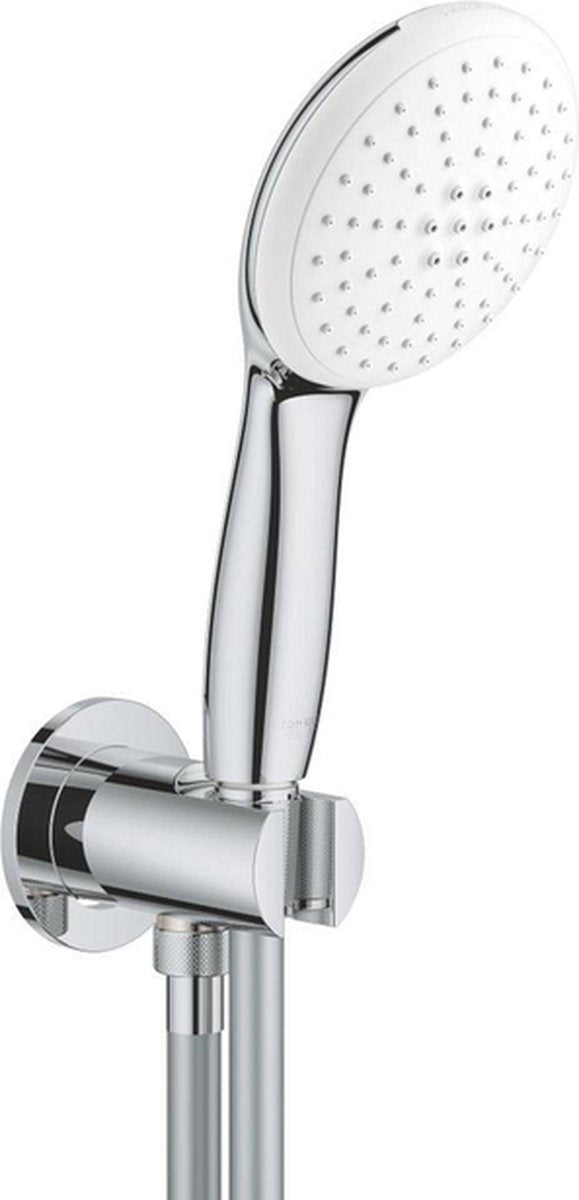 Grohe tempesta 110 handdoucheset - ø11cm - 3 straalsoorten - 7.4l min - met rozet - 150cm - chroom