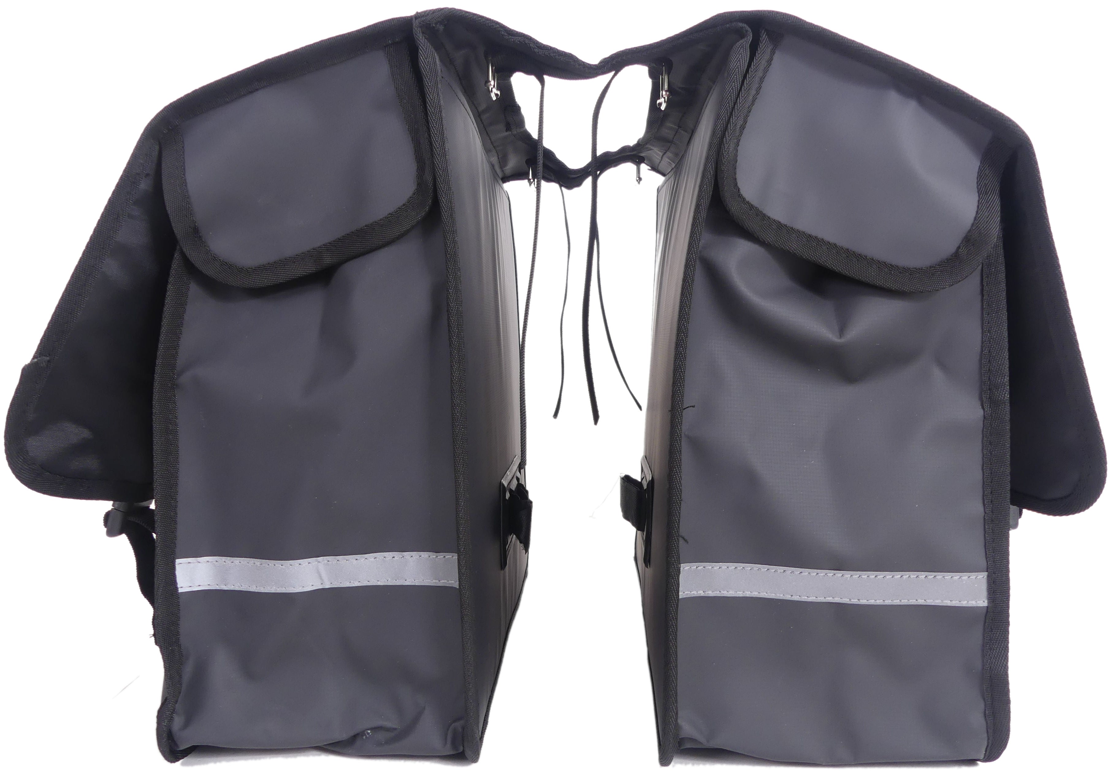 Dubbele fietstas Edge Transporter 40 liter 33 x 39 x 15 cm (2x) - zwart