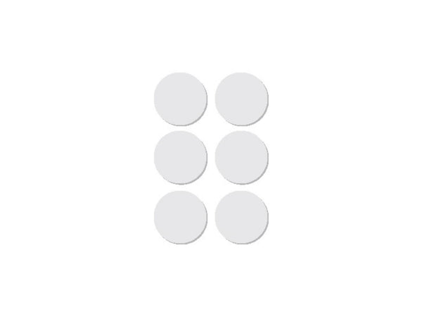 Apli etiketten rond 32mm wit pak a 36 stikers