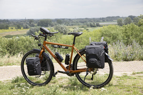 Sports Double Pannier - Racktime - Black - Water-repellent - 32L