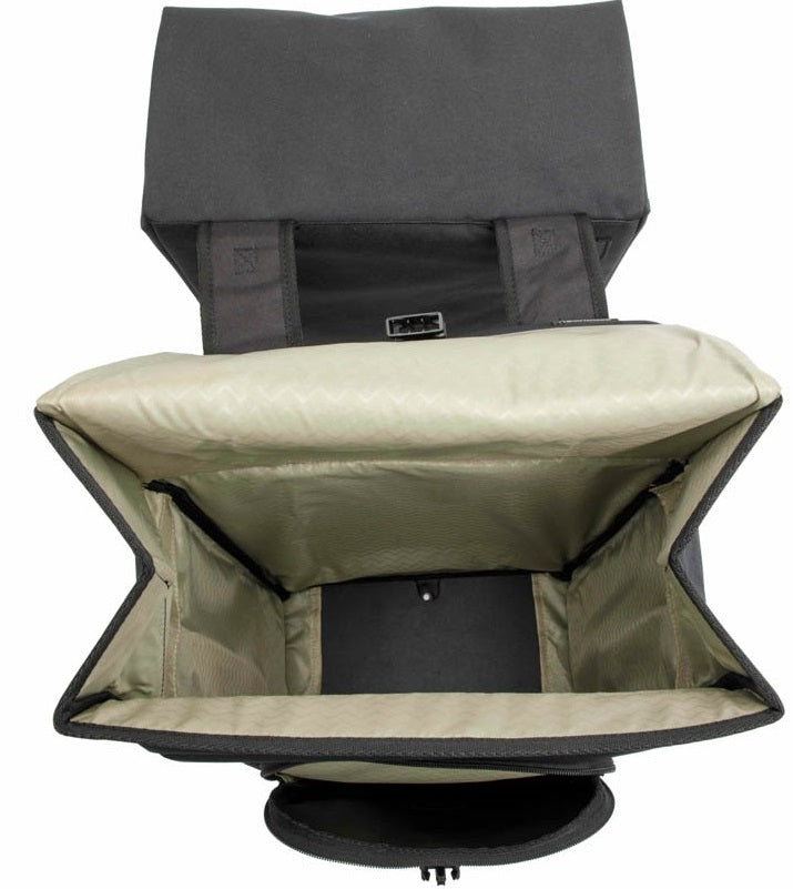 Nieuw tas looxs tulum dubbel grijs groen | 32l