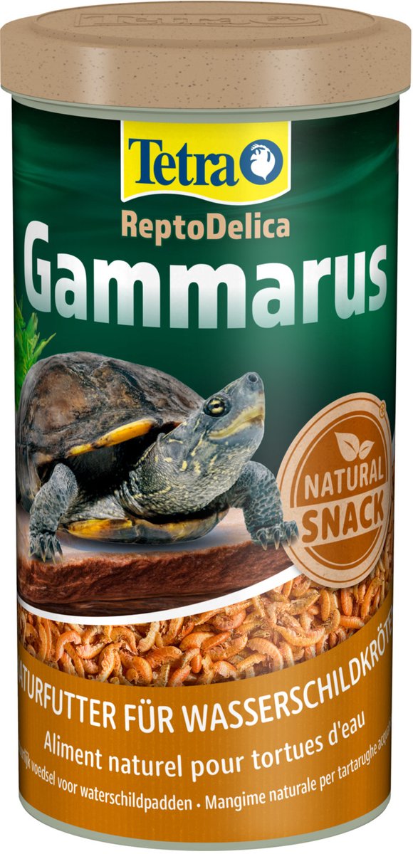 Tetra Gammarus Turtle Food - Aquatic Turtle - 1 L