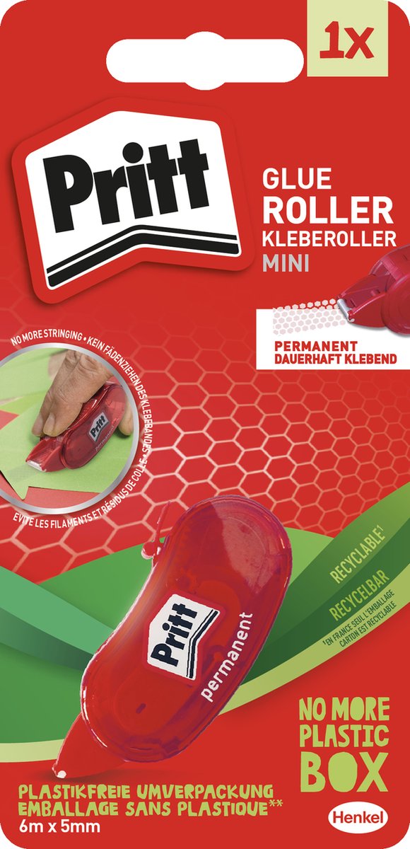 Pritt mini roller 6 m blistercard