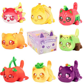 Aphmau 15cm mystery meemeow plush fruit | 9 stuks