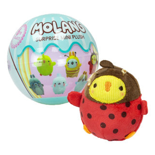 Molang pluche 7,5cm surprise display asst | 18 stuks