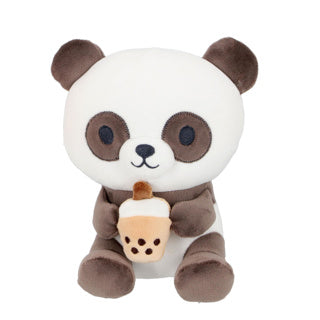 Pluchiez pluche dier met eten 19 cm assorti | 4 stuks