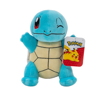 Jazwares pokémon knuffel pluche squirtle, 20cm