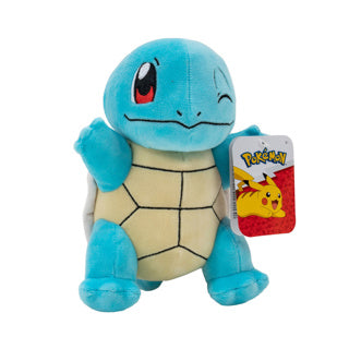Jazwares pokémon knuffel pluche squirtle, 20cm