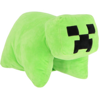 Minecraft creeper 2in1 knuffelkussen 45x28cm | 2 stuks