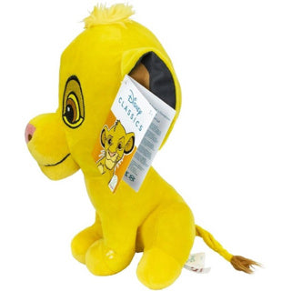 Disney knuffel simba pluche met geluid - lion king knuffeldier 30cm.