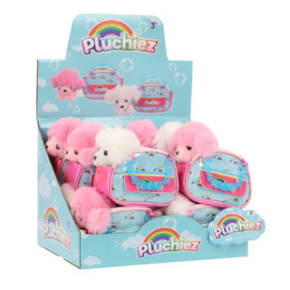 Pluchiez poedel hondje in tasje