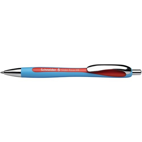 Schneider schrijfwaren balpen slider rave xb schneider 1,4mm rood