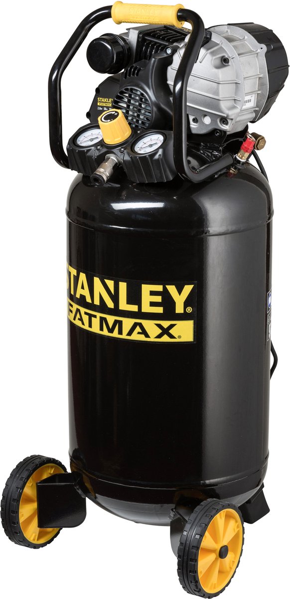 Stanley - professionele compressor - oliegesmeerd - verticaal - 50 l 2 pk 10 bar