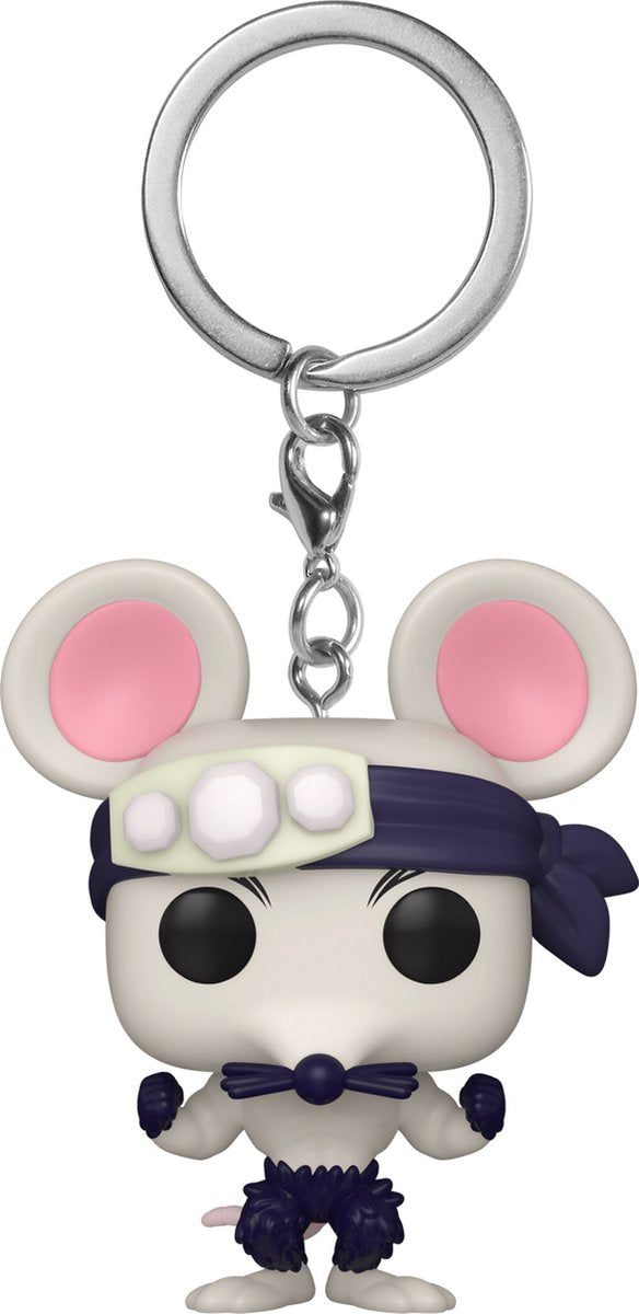 Funko pocket pop! demon slayer muscle mouse keychain